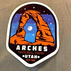 🌈20/$12🌈 Arches National Park Sticker